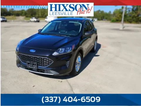 Black 2022 Ford Escape SE for sale in Leesville, LA