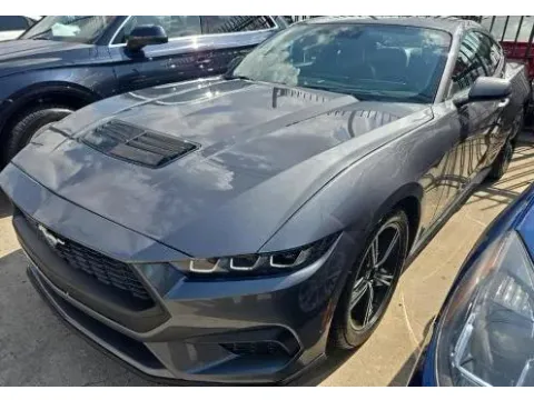 Gray 2024 Ford Mustang EcoBoost for sale in Leesville, LA