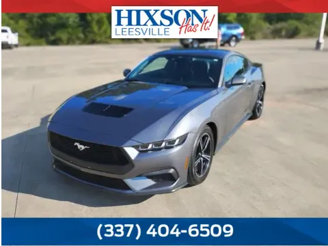 Gray 2024 Ford Mustang EcoBoost for sale in Leesville, LA