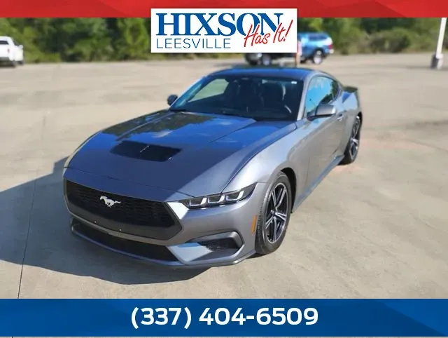 Gray 2024 Ford Mustang EcoBoost for sale in Leesville, LA