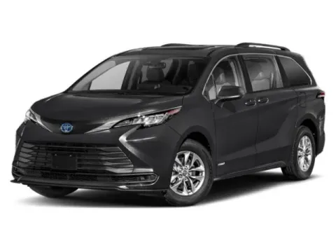 Gray 2021 Toyota Sienna LE for sale in Leesville, LA