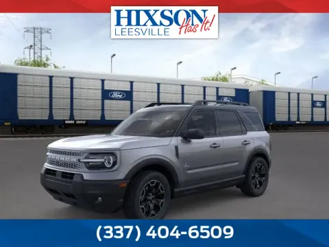 Gray 2025 Ford Bronco Sport Outer Banks for sale in Leesville, LA
