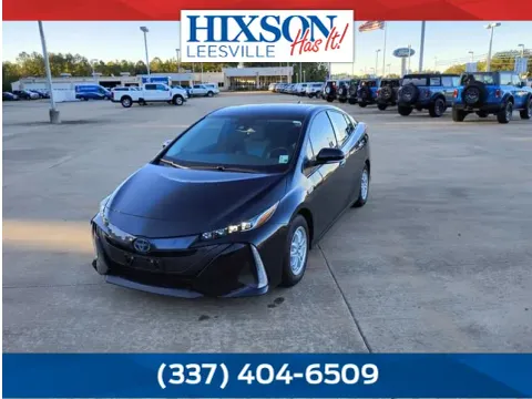 Black 2021 Toyota Prius Prime LE for sale in Leesville, LA