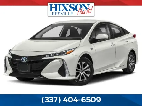Black 2021 Toyota Prius Prime LE for sale in Leesville, LA