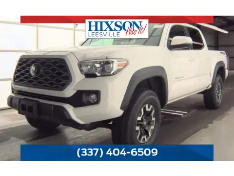 White 2023 Toyota Tacoma TRD Off Road for sale in Leesville, LA