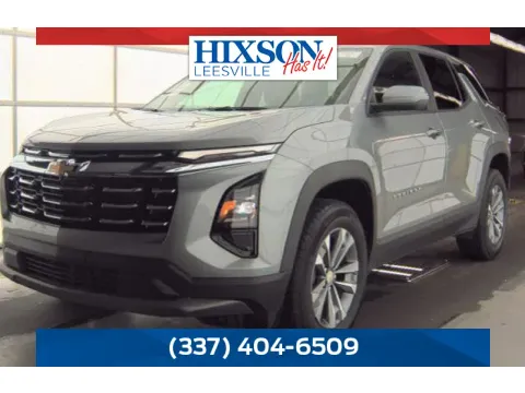 Gray 2025 Chevrolet Equinox AWD LT for sale in Leesville, LA