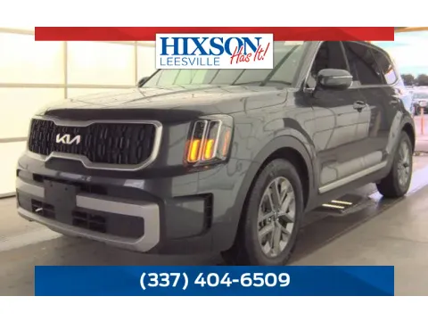 Gray 2024 Kia Telluride LX for sale in Leesville, LA