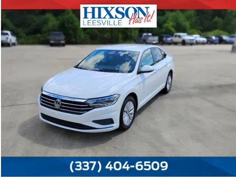 White 2019 Volkswagen Jetta S for sale in Leesville, LA