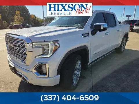 White 2021 GMC Sierra 1500 Denali for sale in Leesville, LA