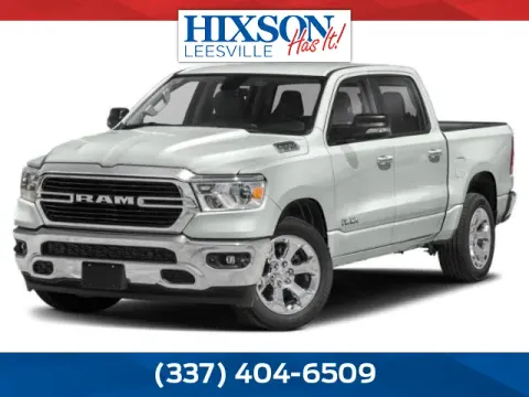 Black 2020 Ram 1500 Big Horn for sale in Leesville, LA