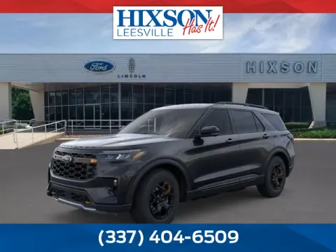 Black 2026 Ford Explorer Tremor for sale in Leesville, LA