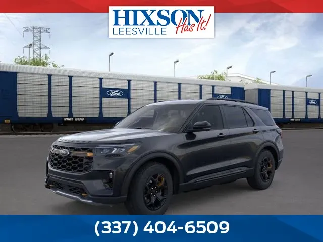 Black 2026 Ford Explorer Tremor for sale in Leesville, LA