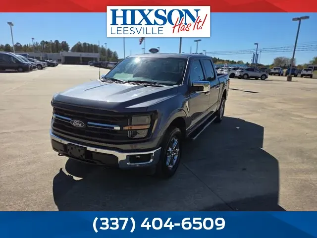Gray 2024 Ford F-150 XLT for sale in Leesville, LA