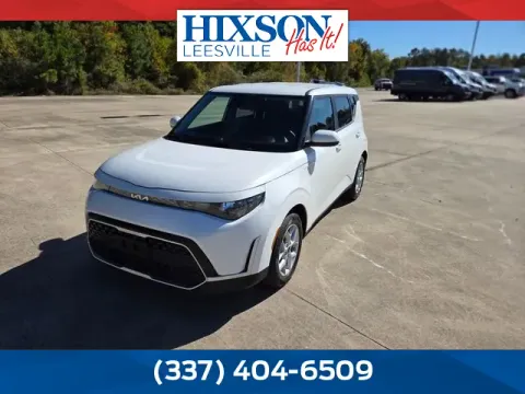White 2023 Kia Soul LX for sale in Leesville, LA