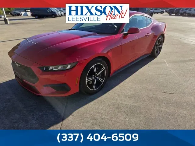 Red 2024 Ford Mustang EcoBoost for sale in Leesville, LA