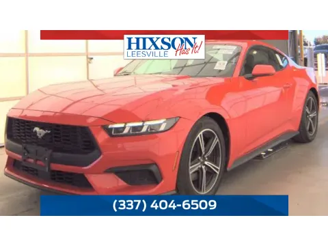 Red 2024 Ford Mustang EcoBoost for sale in Leesville, LA