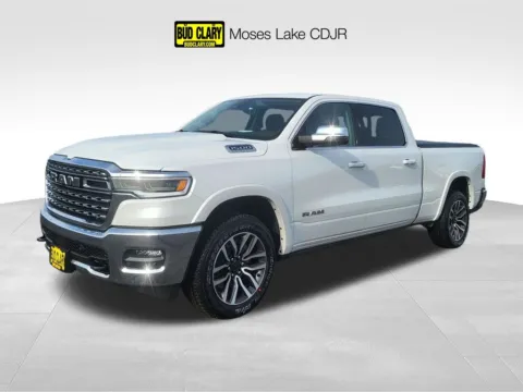 White 2026 Ram 1500 Limited for sale in Moses Lake, WA