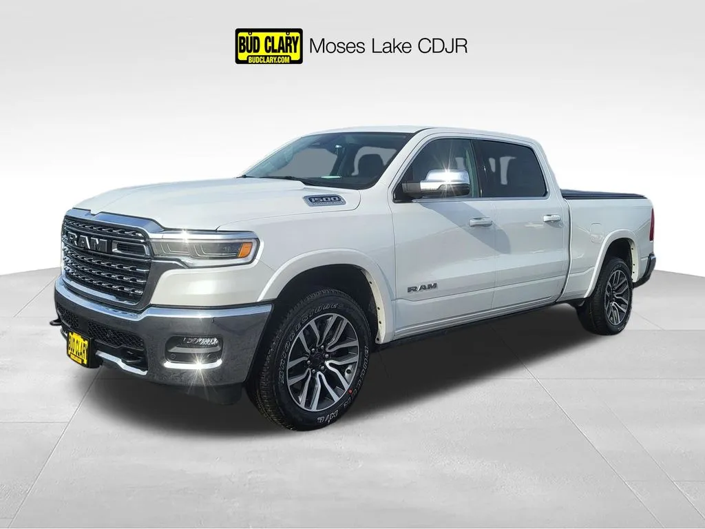 White 2026 Ram 1500 Limited for sale in Moses Lake, WA
