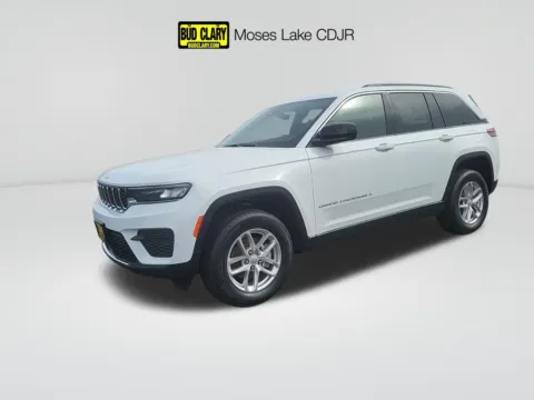 White 2025 Jeep Grand Cherokee Laredo X for sale in Moses Lake, WA