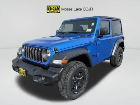 Blue 2026 Jeep Wrangler Sport for sale in Moses Lake, WA