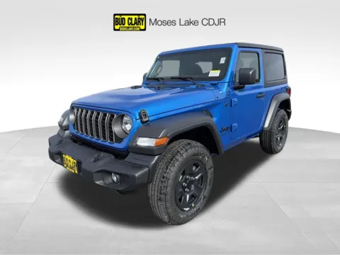 Blue 2026 Jeep Wrangler Sport for sale in Moses Lake, WA