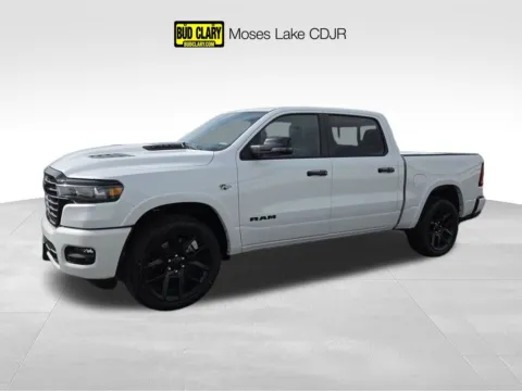 White 2026 Ram 1500 Laramie for sale in Moses Lake, WA