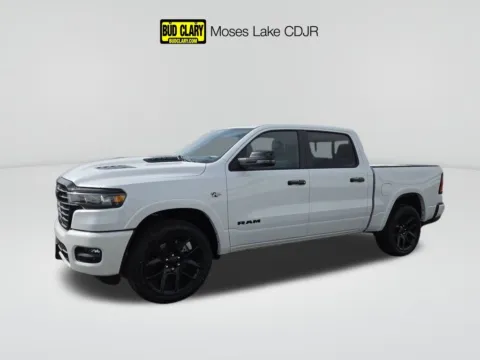 White 2026 Ram 1500 Laramie for sale in Moses Lake, WA