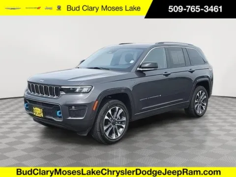 Gray 2023 Jeep Grand Cherokee 4xe Overland for sale in Moses Lake, WA