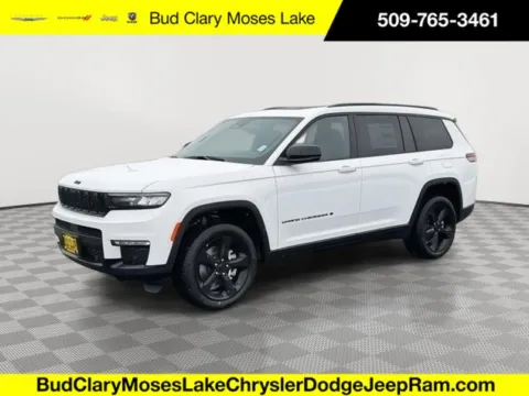 White 2025 Jeep Grand Cherokee L Limited for sale in Moses Lake, WA