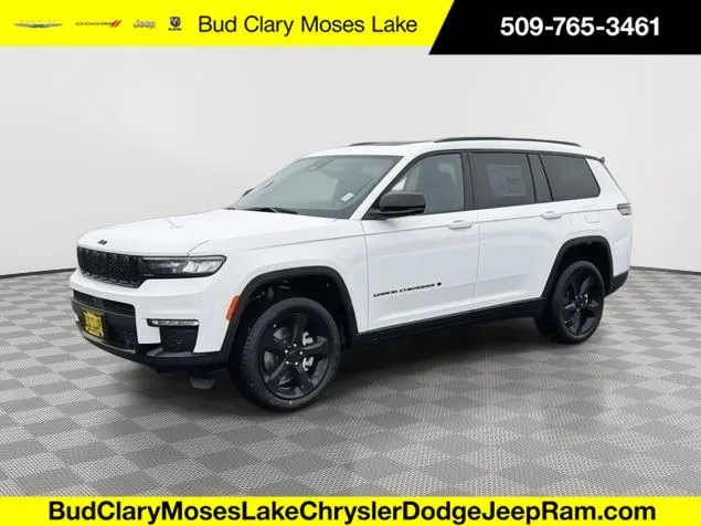White 2025 Jeep Grand Cherokee L Limited for sale in Moses Lake, WA
