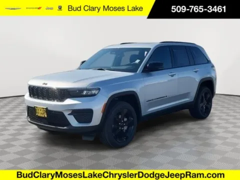 Silver 2025 Jeep Grand Cherokee Altitude X for sale in Moses Lake, WA