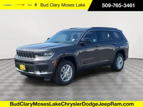 Gray 2025 Jeep Grand Cherokee L Laredo X for sale in Moses Lake, WA