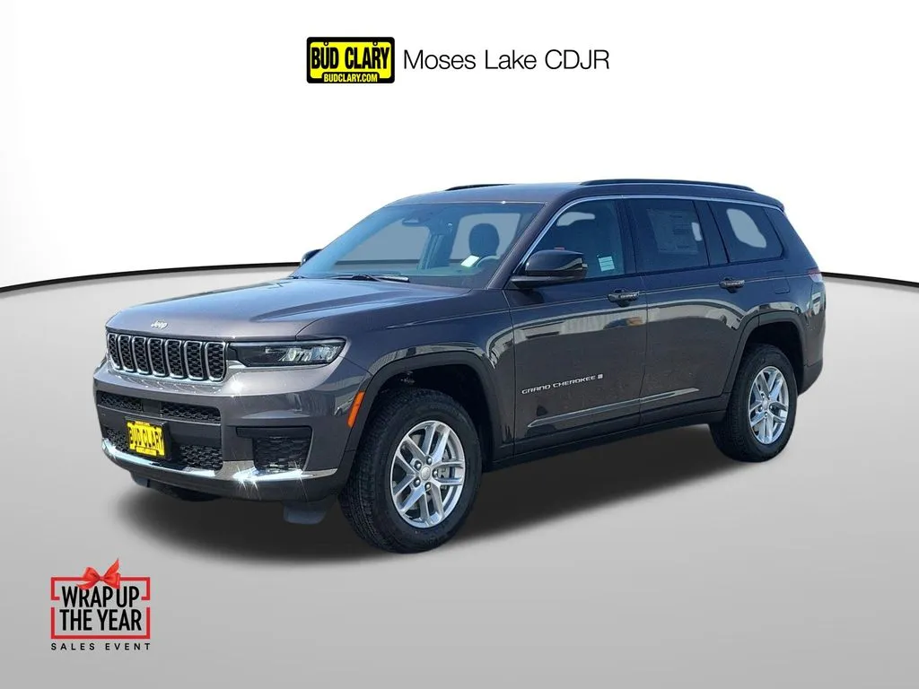 Gray 2025 Jeep Grand Cherokee L Laredo for sale in Moses Lake, WA