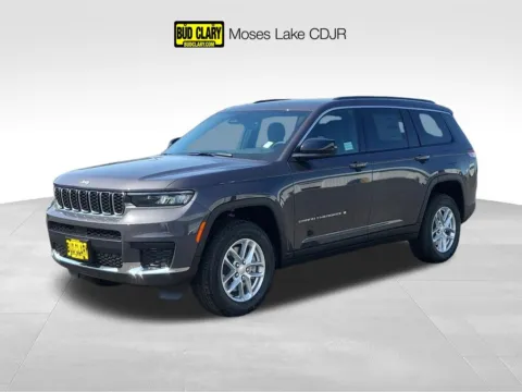 Gray 2025 Jeep Grand Cherokee L Laredo for sale in Moses Lake, WA