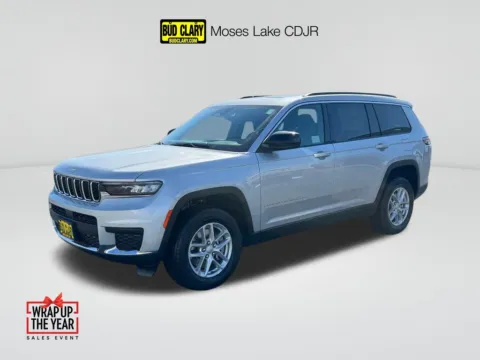 Silver 2025 Jeep Grand Cherokee L Laredo for sale in Moses Lake, WA