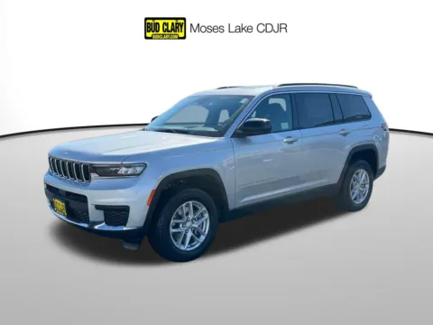 Silver 2025 Jeep Grand Cherokee L Laredo for sale in Moses Lake, WA