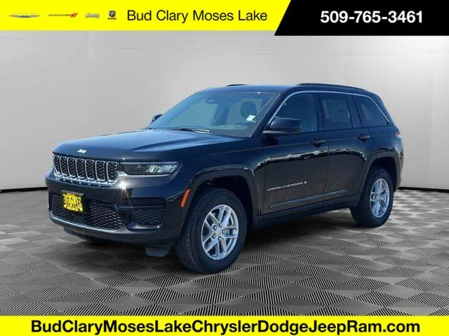 Black 2025 Jeep Grand Cherokee Laredo X for sale in Moses Lake, WA