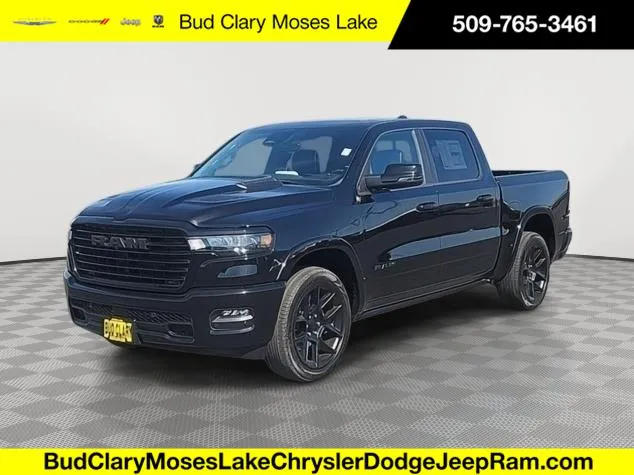 Black 2025 Ram 1500 Laramie for sale in Moses Lake, WA