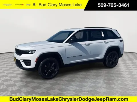 White 2025 Jeep Grand Cherokee Altitude for sale in Moses Lake, WA