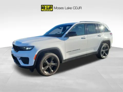 White 2025 Jeep Grand Cherokee Altitude for sale in Moses Lake, WA