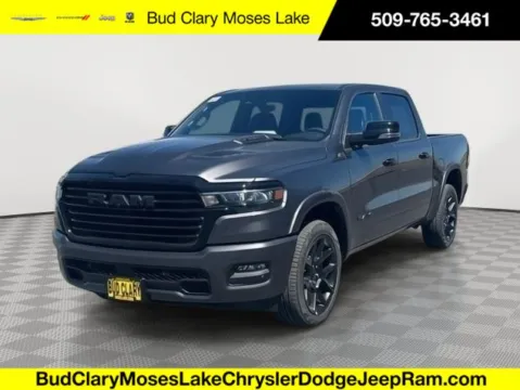 Gray 2025 Ram 1500 Laramie for sale in Moses Lake, WA