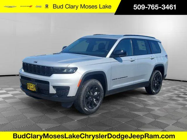 Silver 2025 Jeep Grand Cherokee L Altitude X for sale in Moses Lake, WA