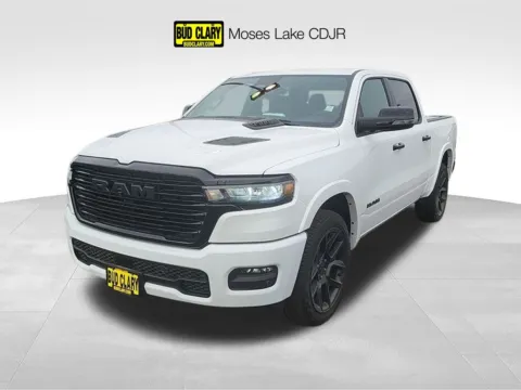 White 2025 Ram 1500 Laramie for sale in Moses Lake, WA