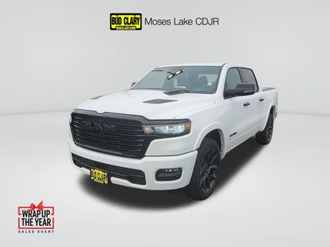 White 2025 Ram 1500 Laramie for sale in Moses Lake, WA