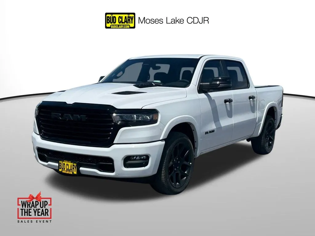 White 2025 Ram 1500 Laramie for sale in Moses Lake, WA
