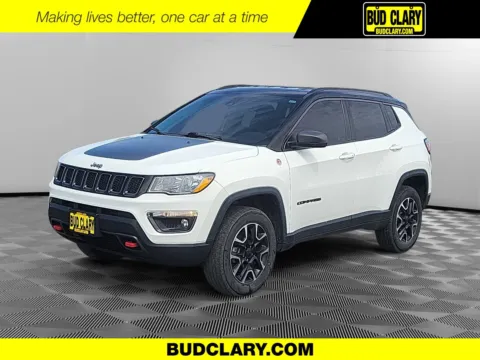 White 2021 Jeep Compass Trailhawk for sale in Moses Lake, WA