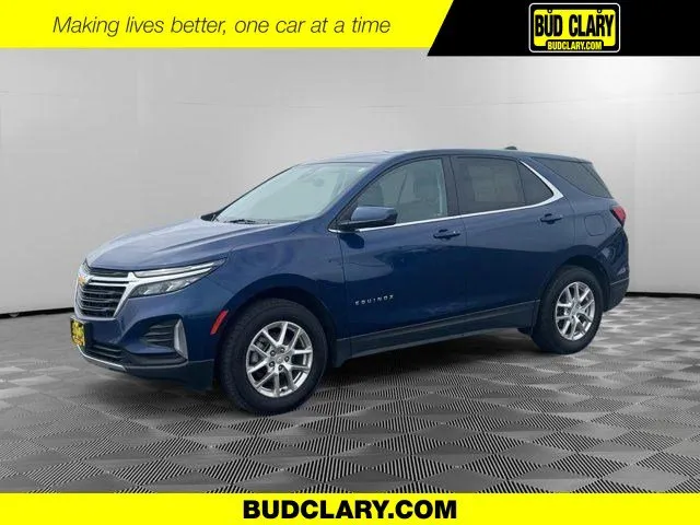 Blue 2022 Chevrolet Equinox LT for sale in Moses Lake, WA