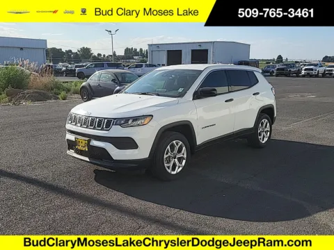 White 2025 Jeep Compass Sport for sale in Moses Lake, WA