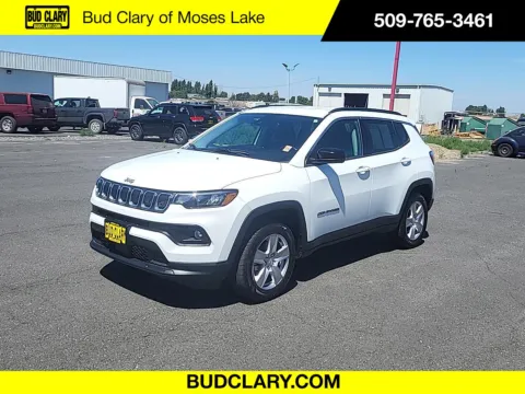 White 2022 Jeep Compass Latitude for sale in Moses Lake, WA