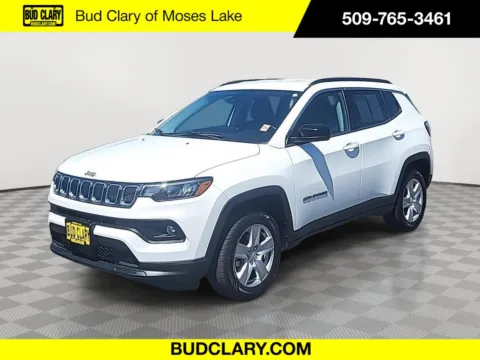 White 2022 Jeep Compass Latitude for sale in Moses Lake, WA